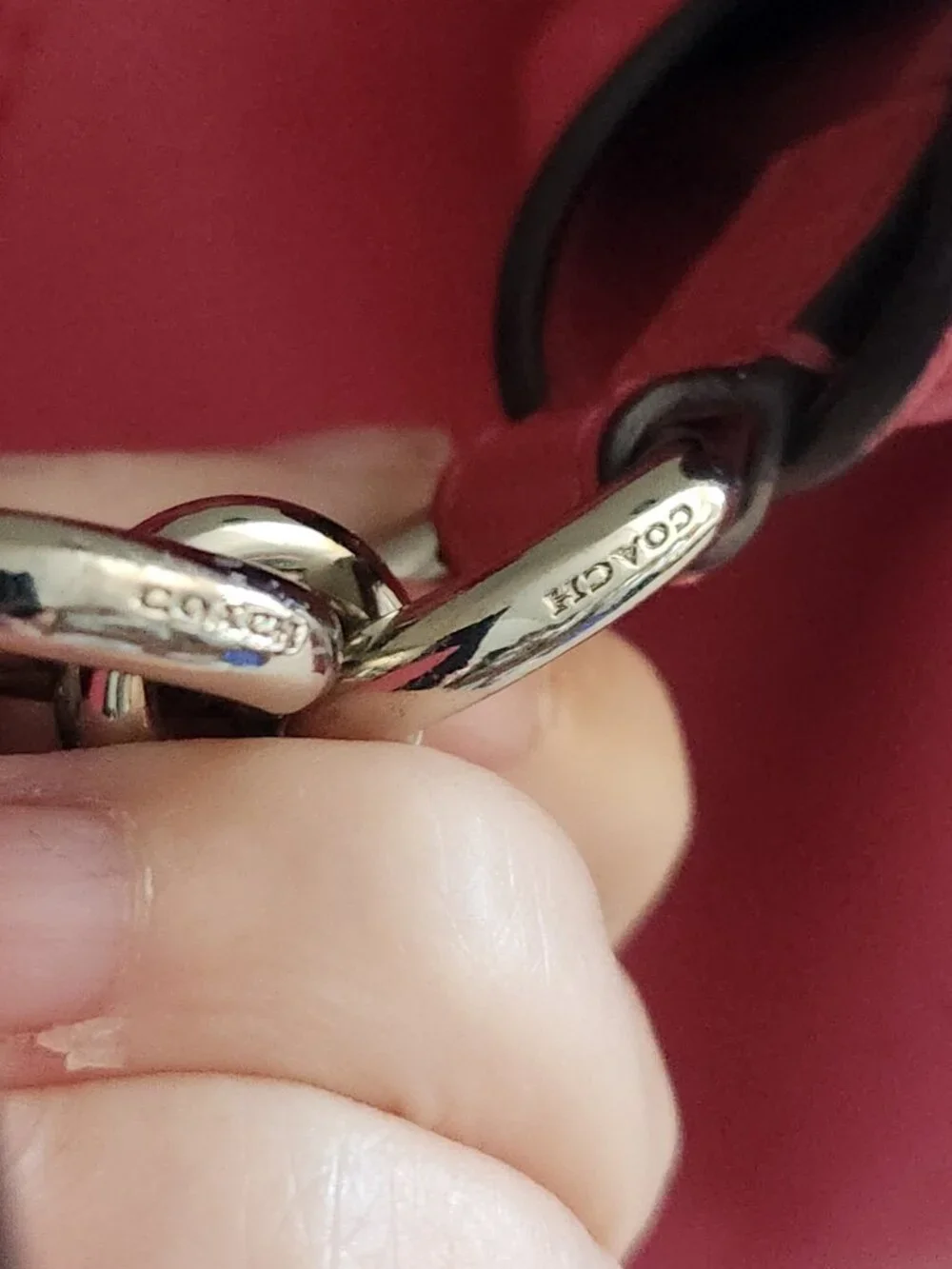 Euc Coach Turnlock Pink Leather Shoulder Bag Tote Purse - Picture 13 of 16